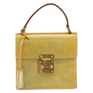 Louis Vuitton Monogram Vernis Spring Street Handbag Gray